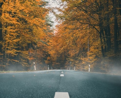 Fall and winter driving in Okemos, MI